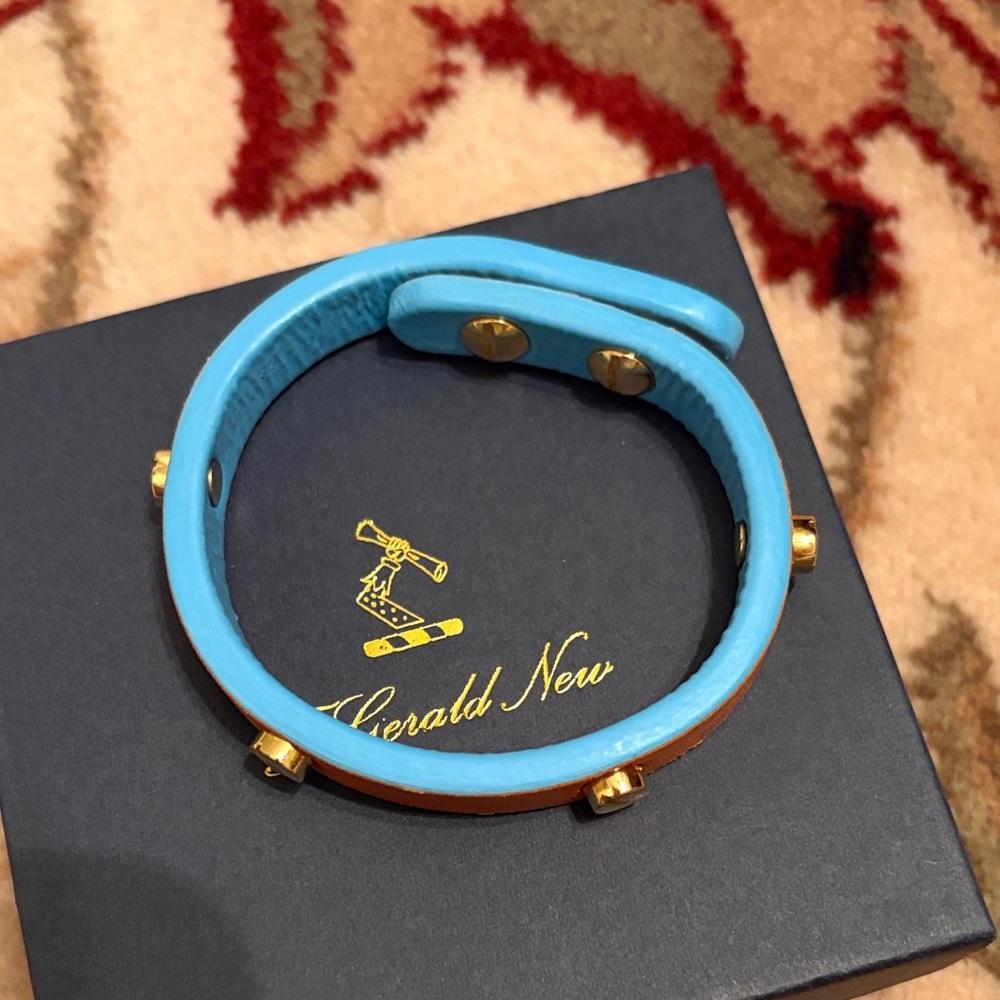 Blue and Gold Women's Bracelet